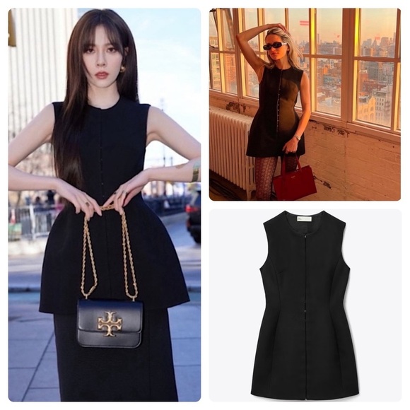 Tory Burch Hook and Eye Tunic Dress - Picture 4 of 12